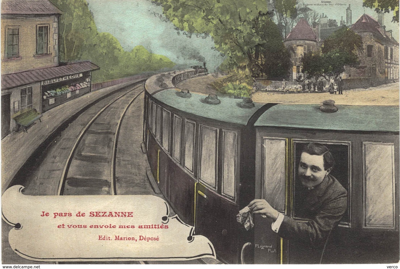 Carte postale ancienne de SEZANNE