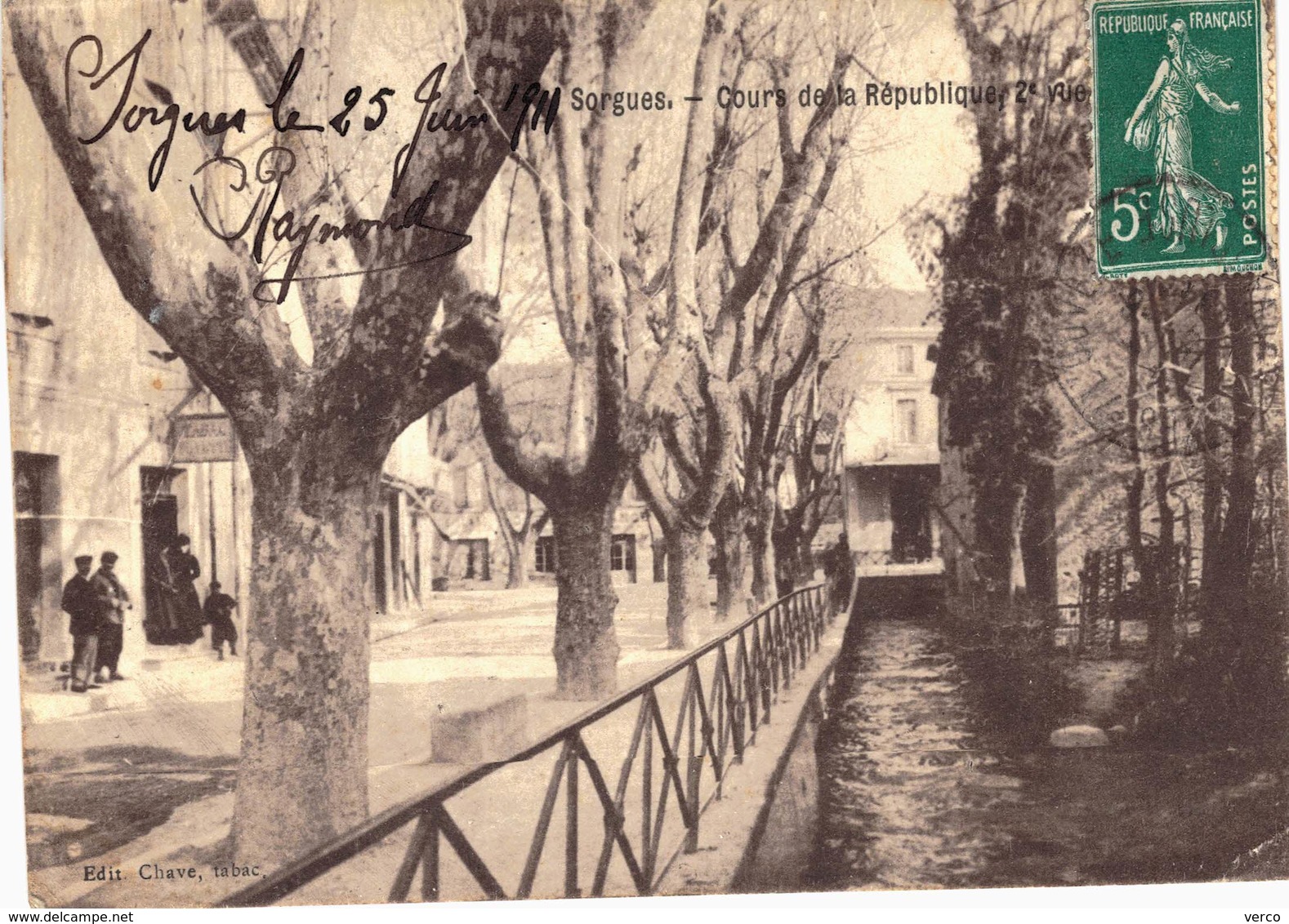 Carte POSTALE  ANCIENNE de  SORGUES