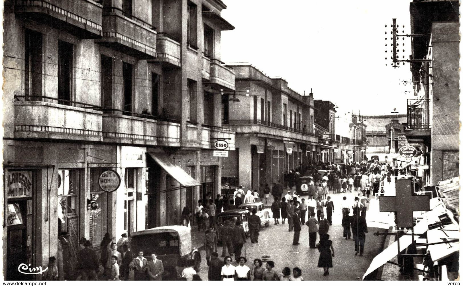 Carte  POSTALE  Ancienne de  SOUK -  AHRAS / Rue Victor Hugo