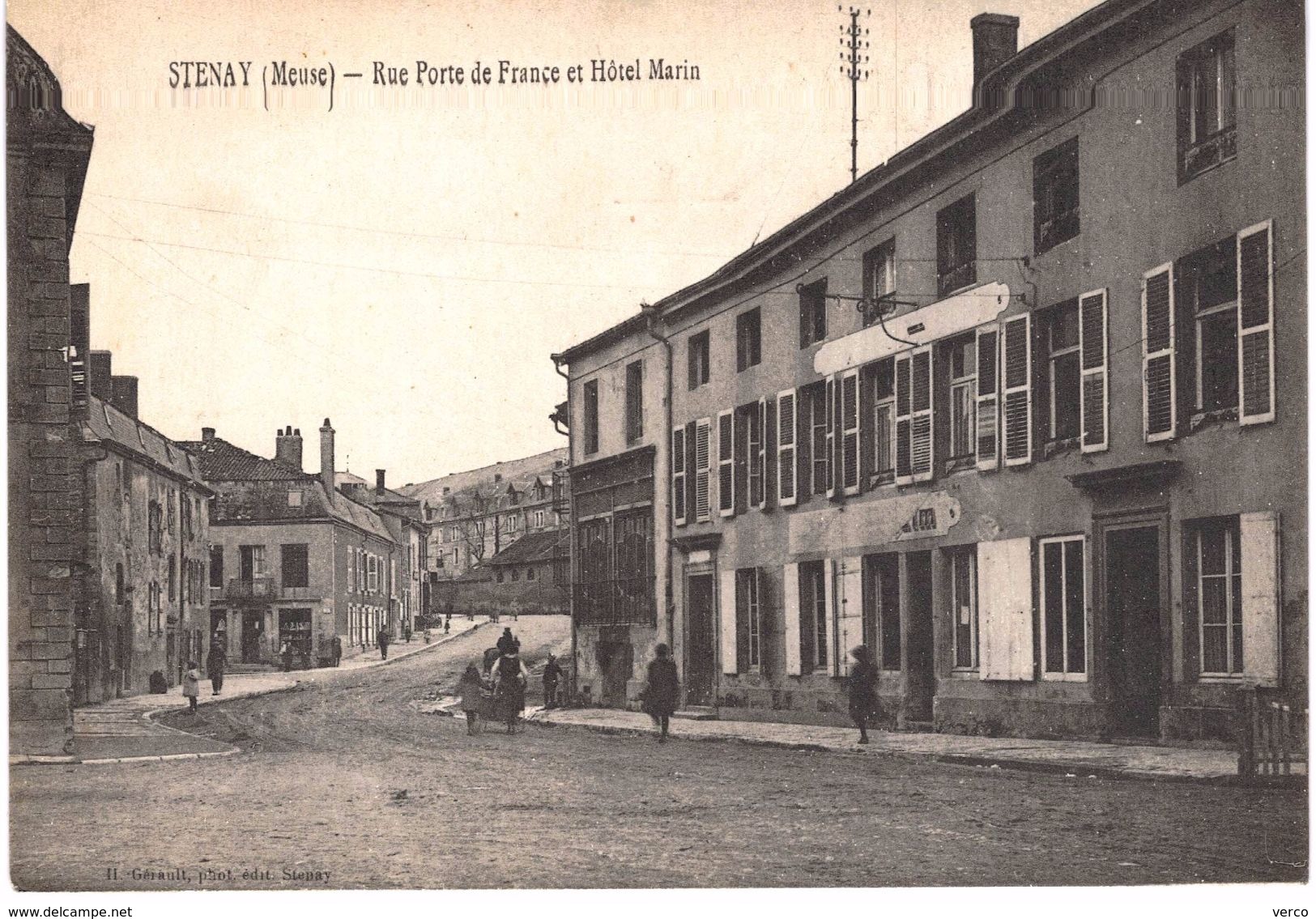 Carte postale ancienne de STENAY