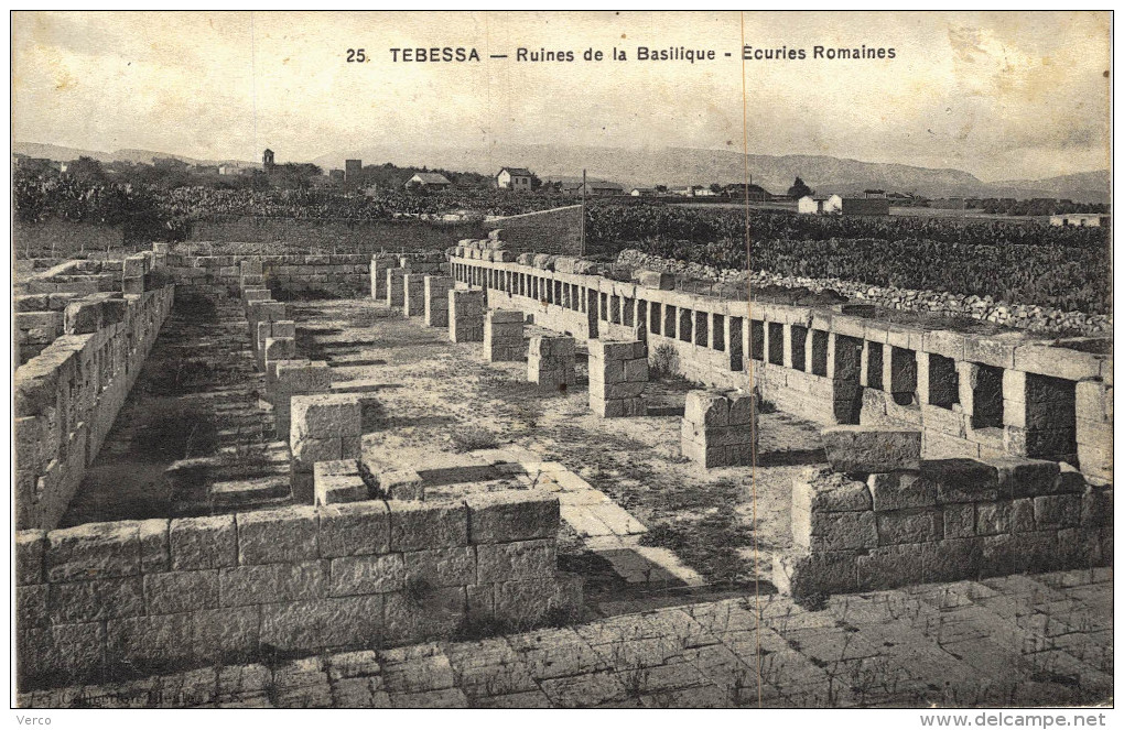 Carte Postale Ancienne de TEBESSA