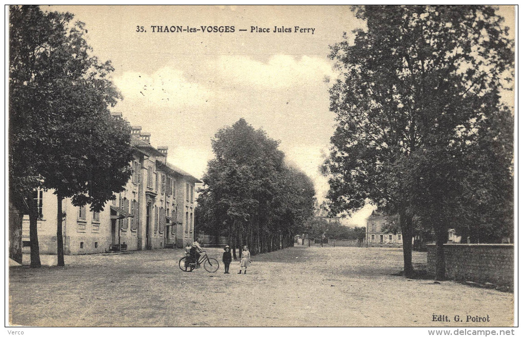 Carte Postale Ancienne de THAON les VOSGES