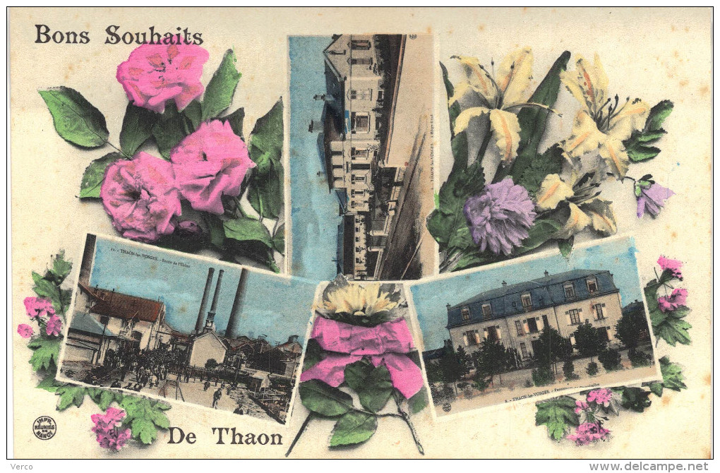 Carte Postale Ancienne de THAON les VOSGES