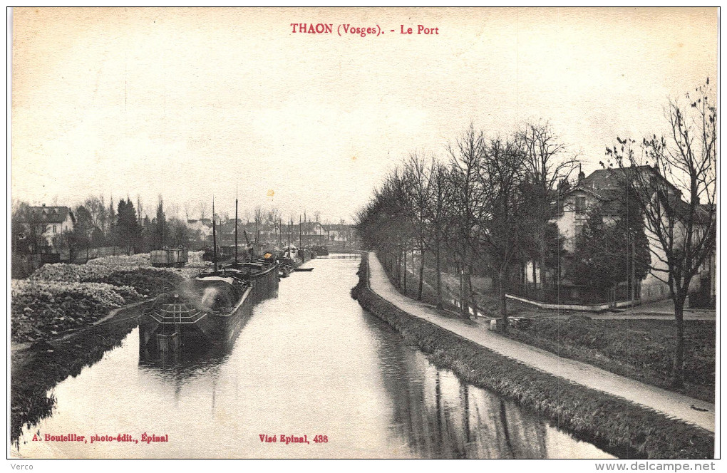 Carte Postale Ancienne de THAON les VOSGES