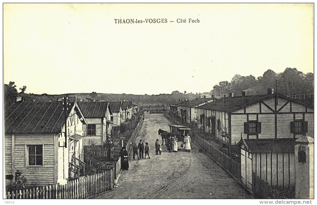 Carte Postale Ancienne de THAON les VOSGES