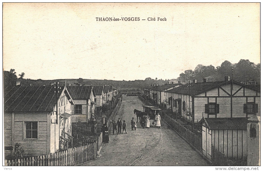 Carte Postale Ancienne de THAON les VOSGES