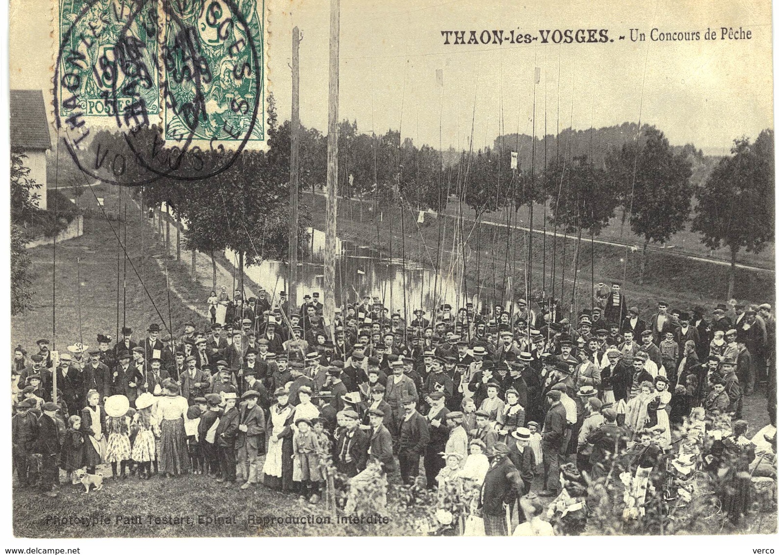 Carte postale ancienne de  THAON les VOSGES -