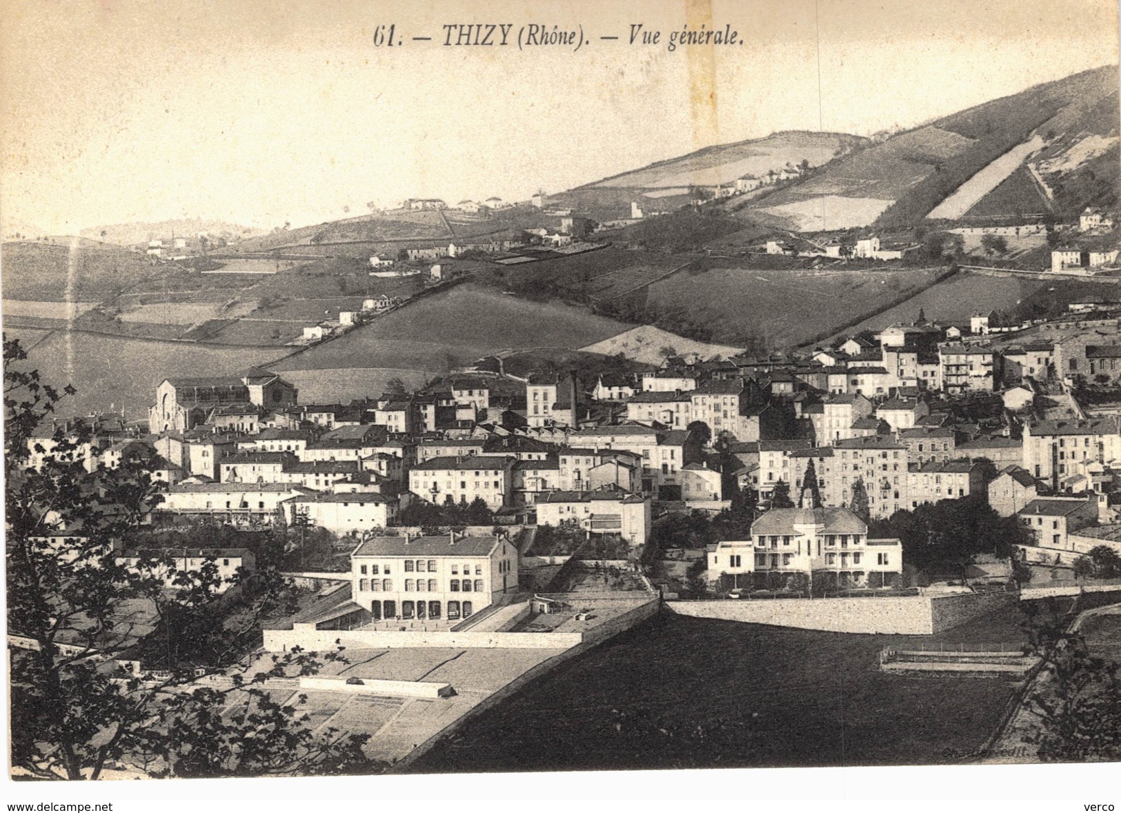 Carte postale ancienne de THIZY