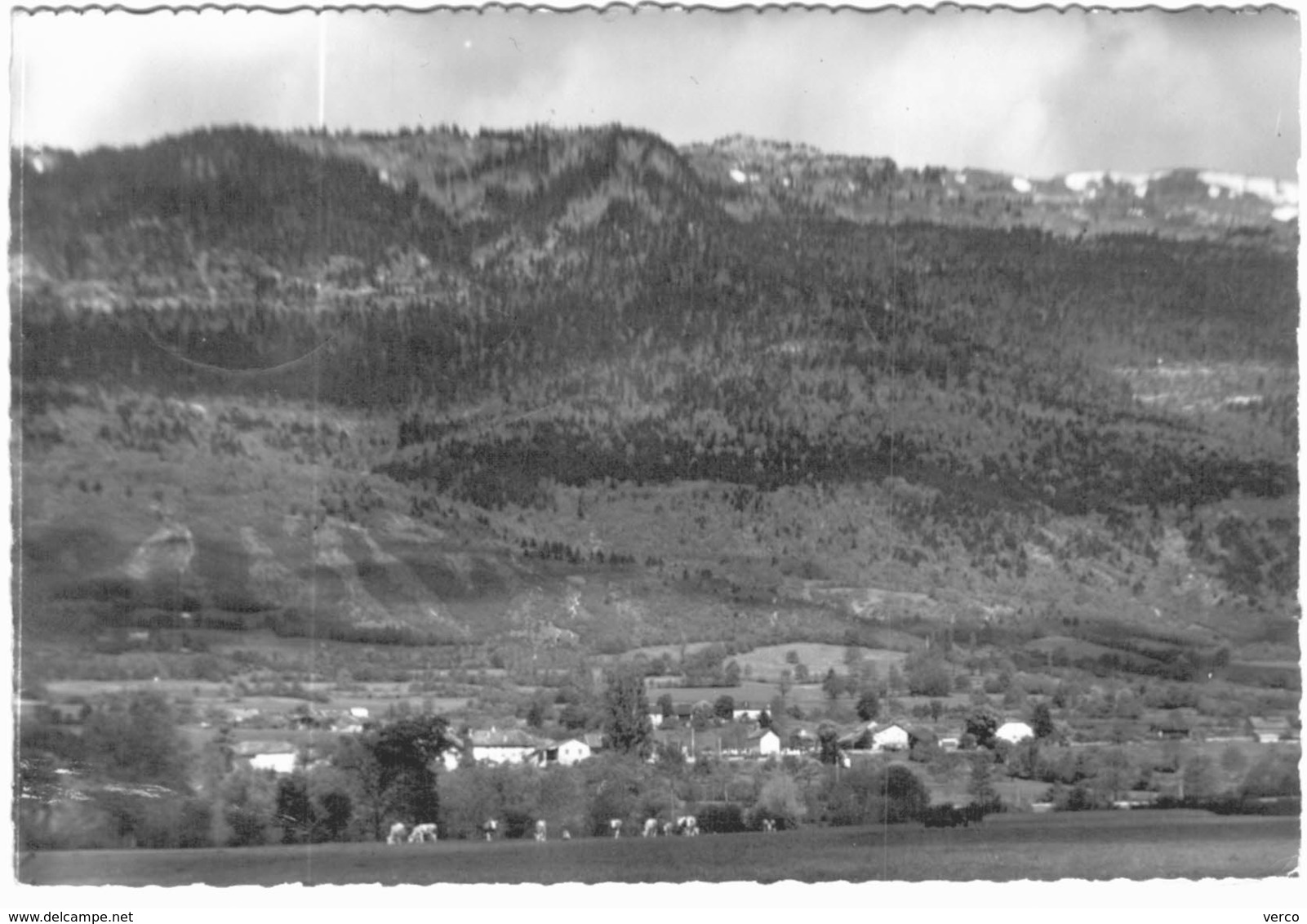 Carte Postale Ancienne de THOIRY-village d'Allemagne et le Jura