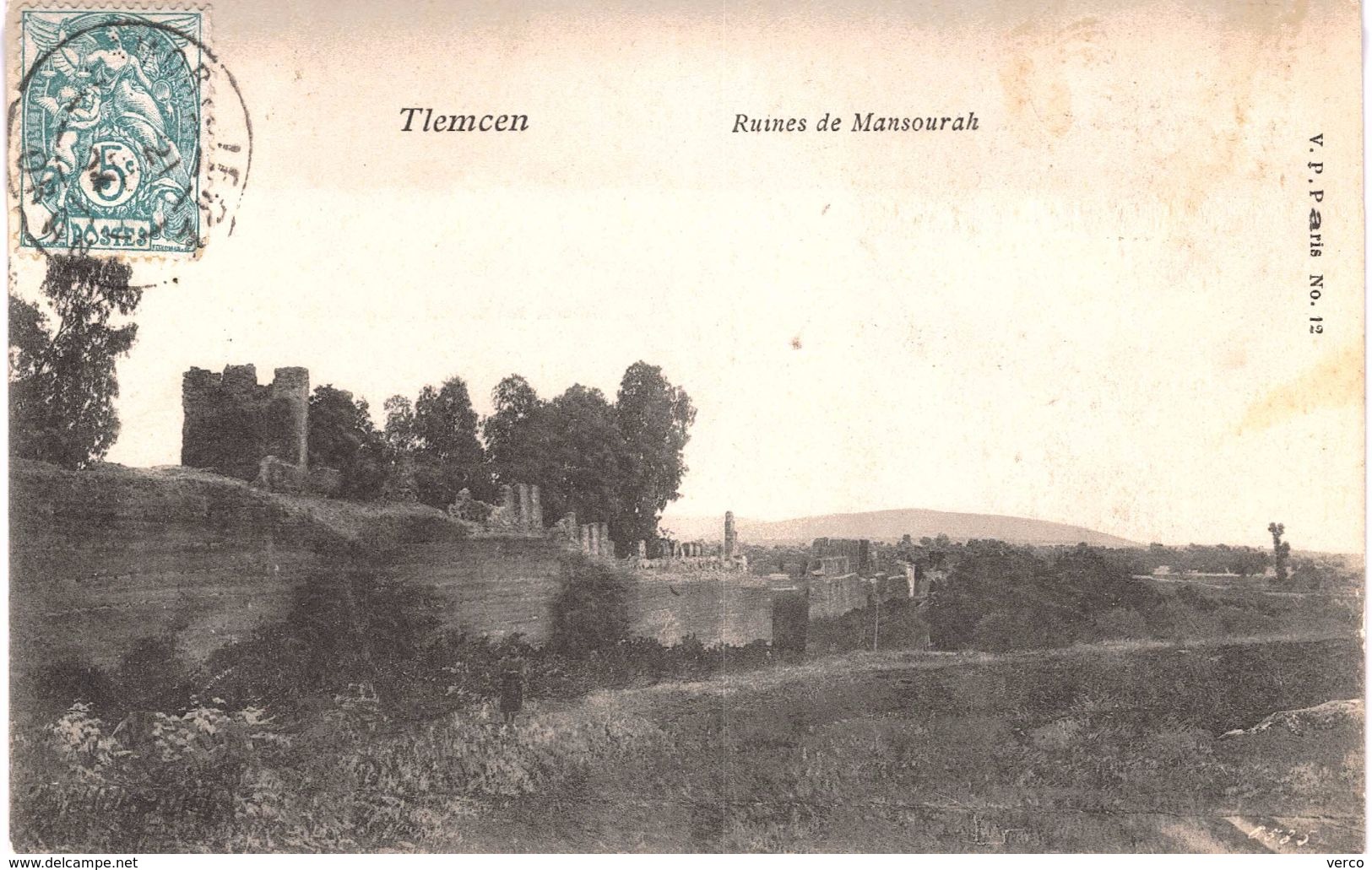 Carte postale ancienne de TLEMCEN