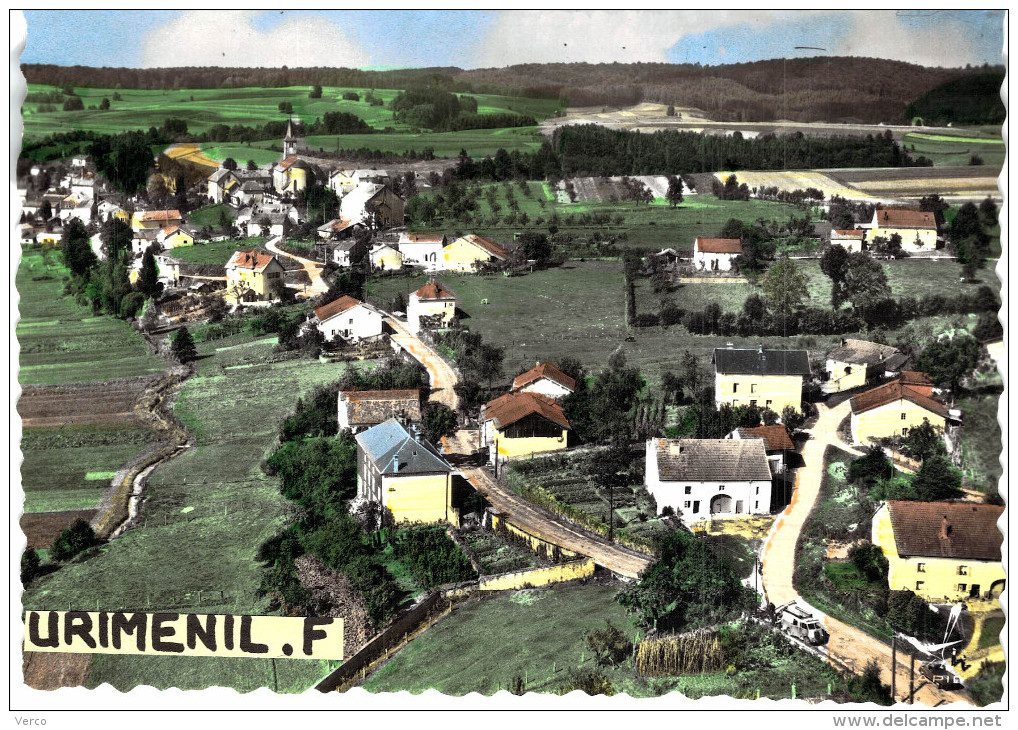 Carte Postale Ancienne de URIMENIL