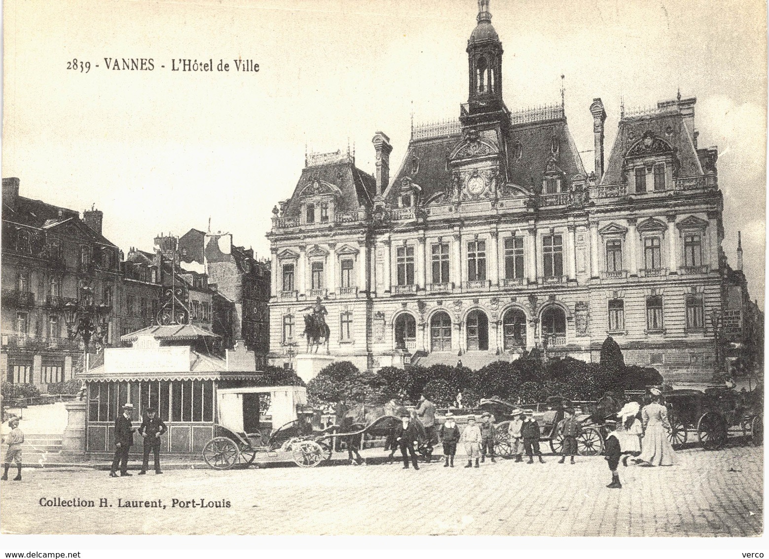 Carte Postale ancienne de VANNES