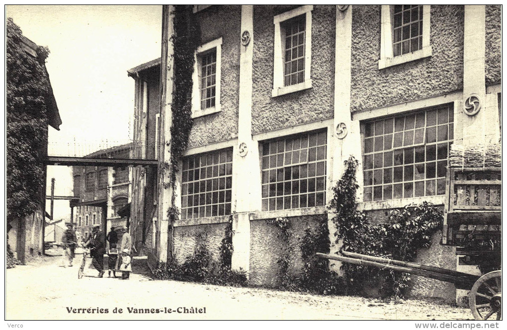 Carte Postale Ancienne de VANNES le CHATEL