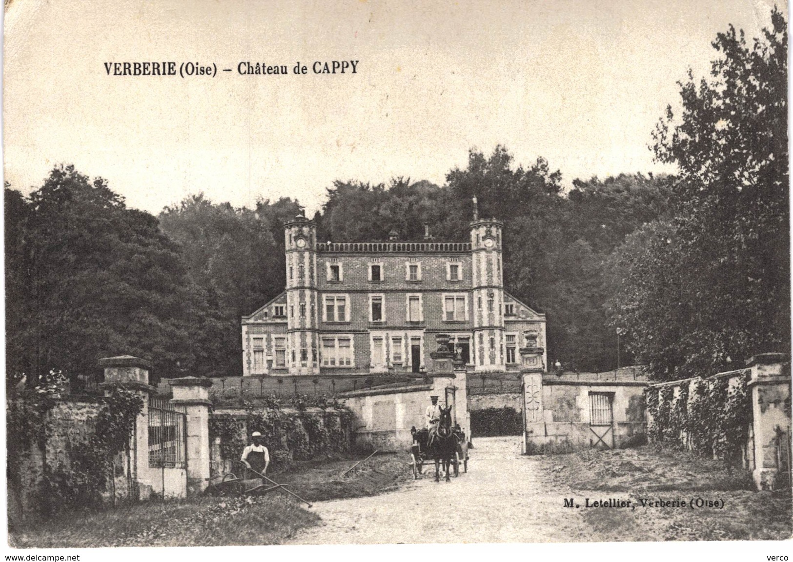 Carte postale ancienne de VERBERIE