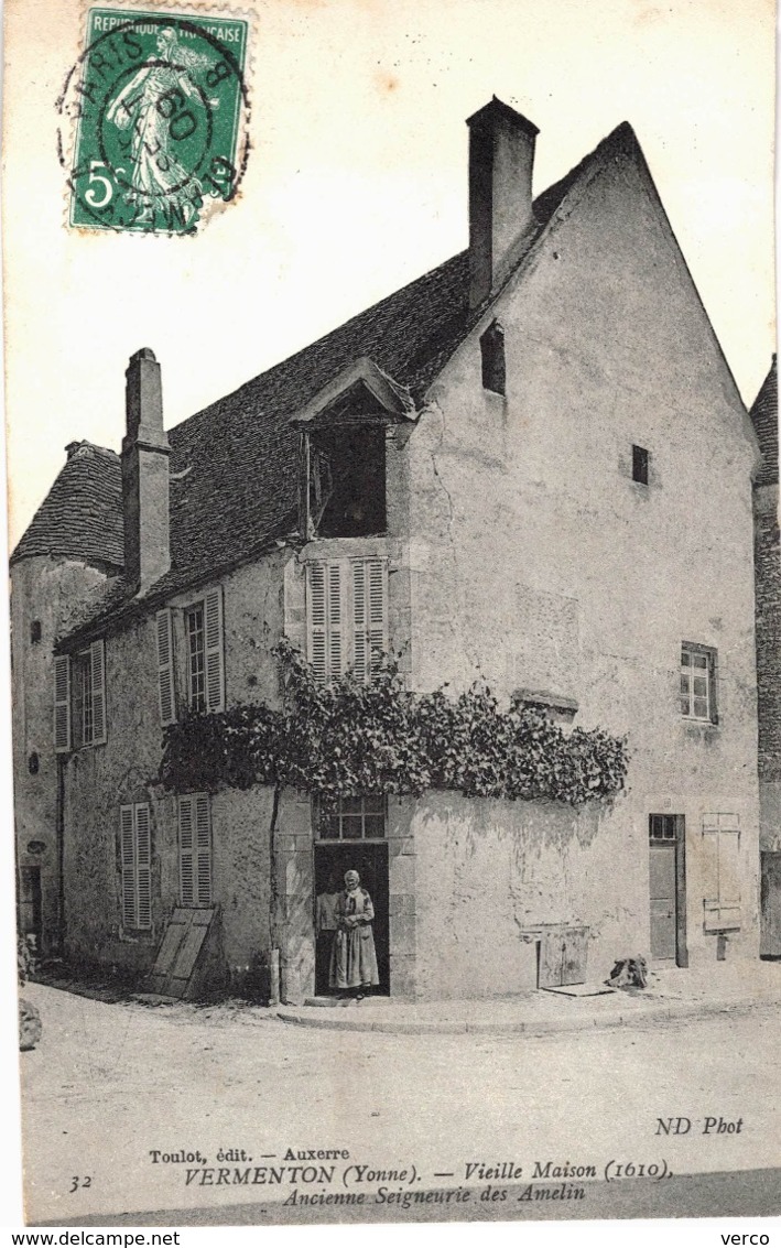 Carte Postale ANCIENNE  de  VERMENTON