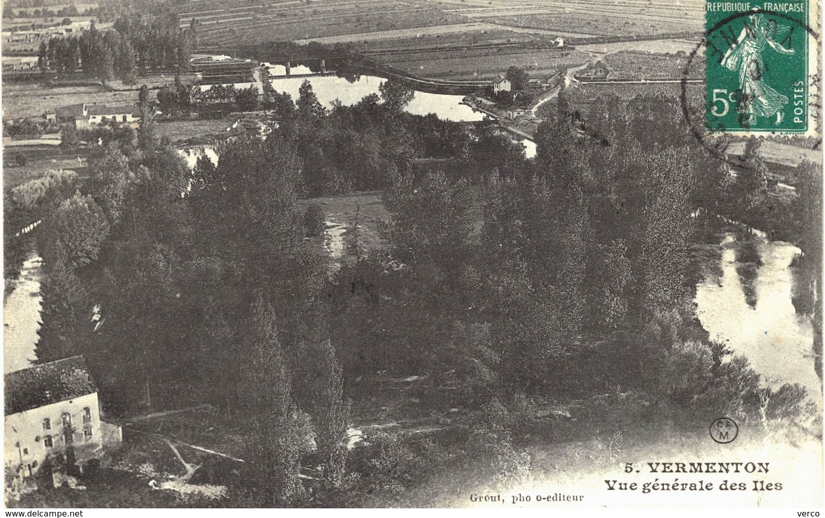 Carte Postale ANCIENNE  de  VERMENTON