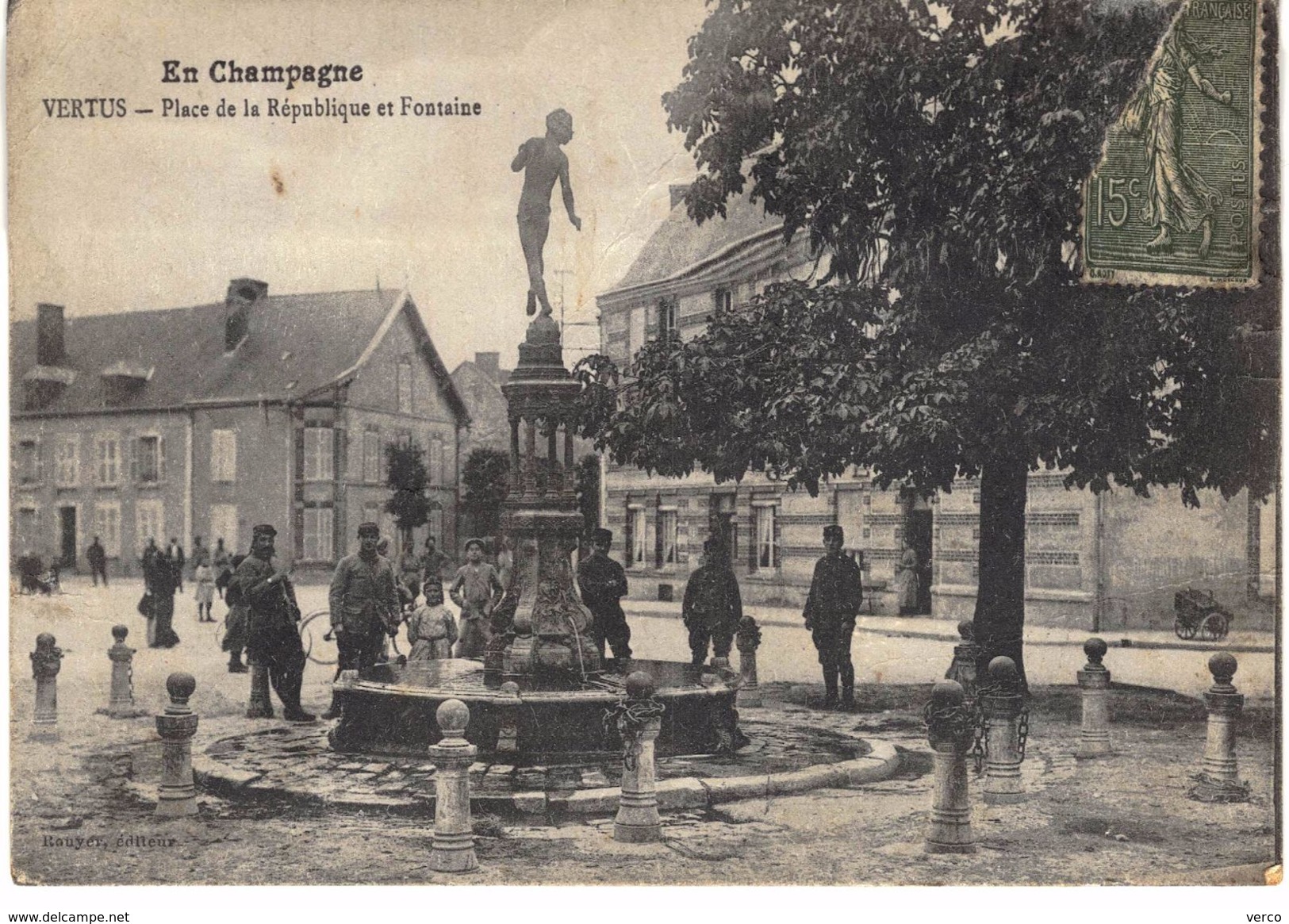 Carte postale ancienne de VERTUS