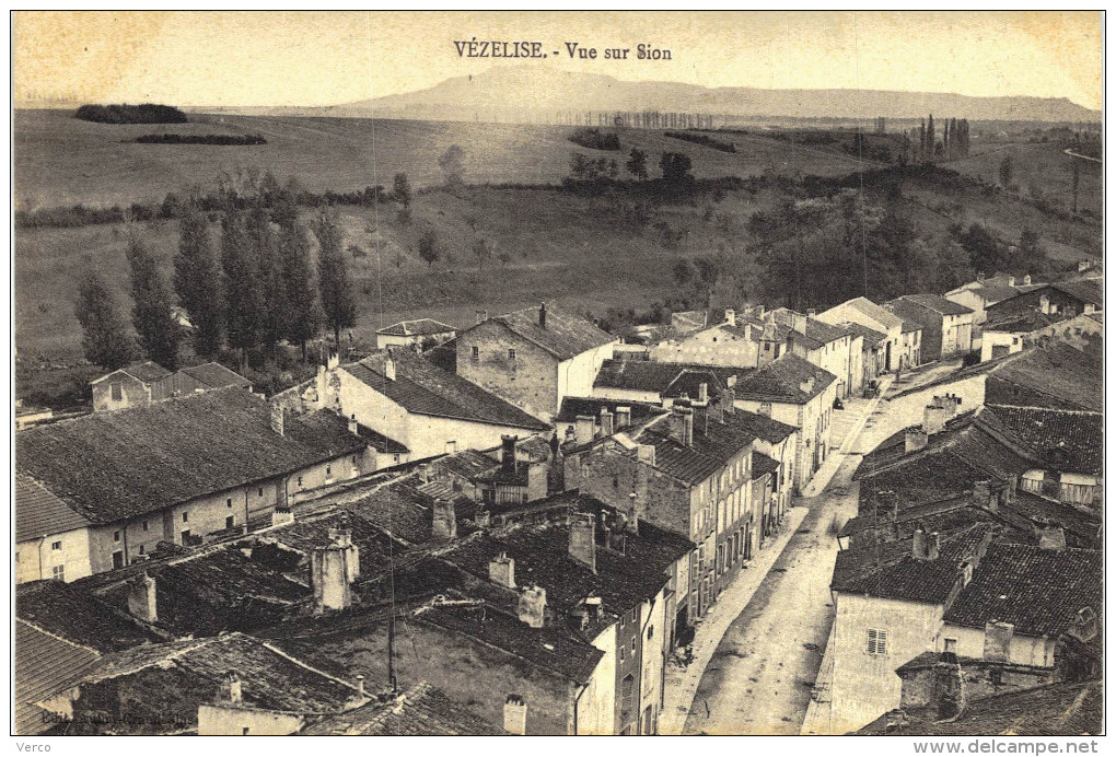 Carte Postale Ancienne de VEZELISE