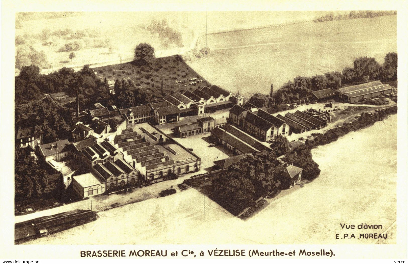 Carte POSTALE  Ancienne de  VEZELISE - Brasserie MOREAU