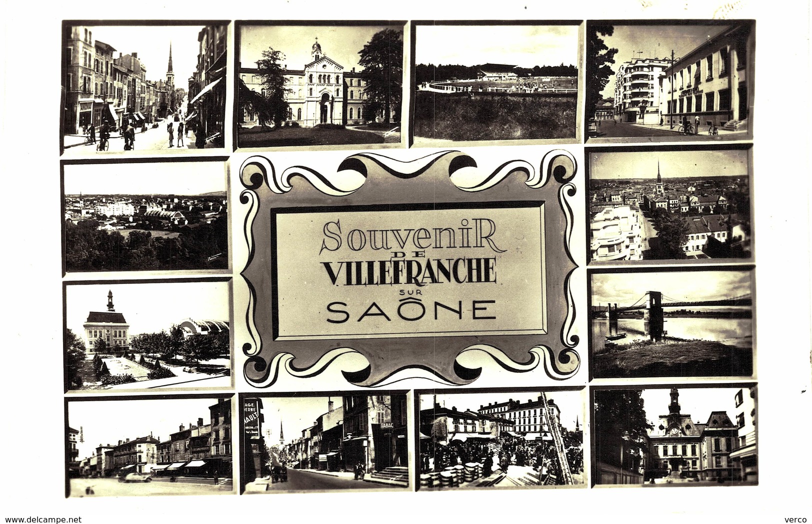 Carte postale ancienne de VILLEFRANCHE  sur SAONE