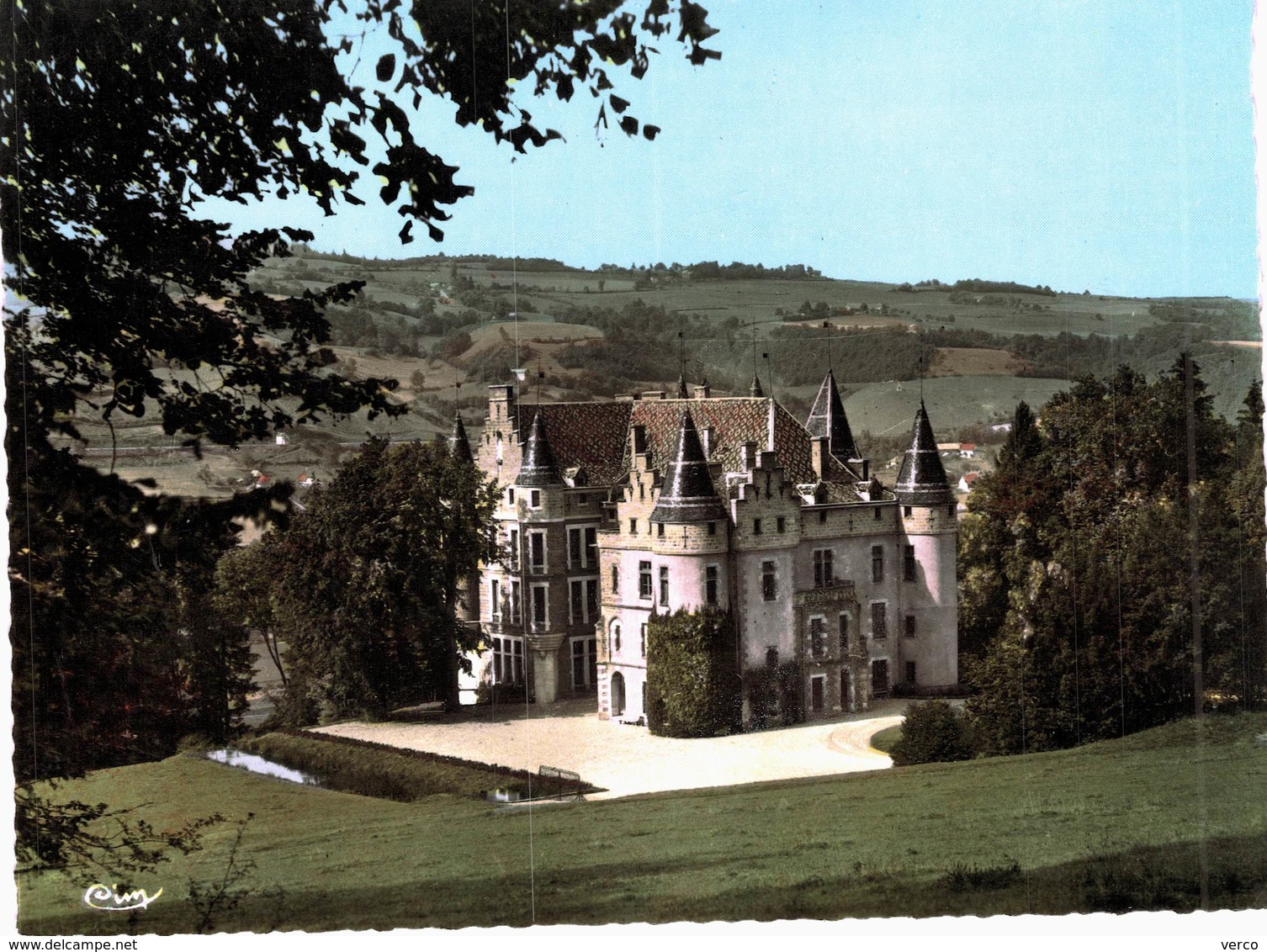 Carte   POSTALE  Ancienne de VIRIEU sur BOURBRE