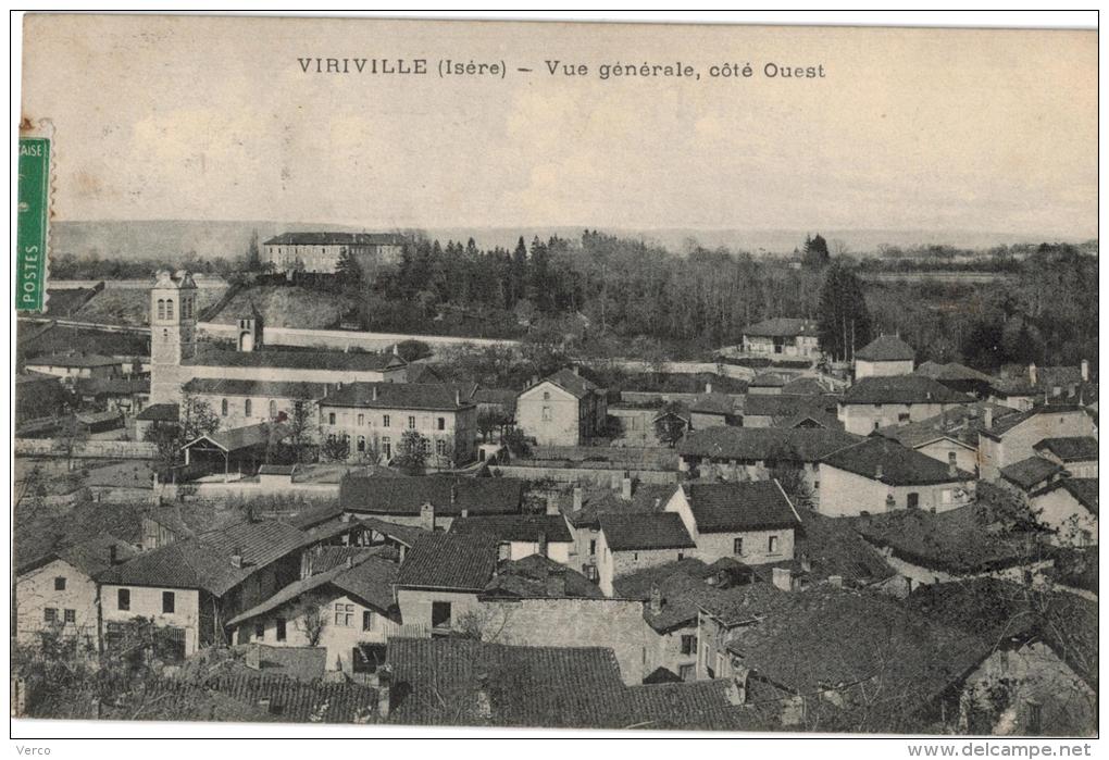 Carte Postale Ancienne de VIRIVILLE