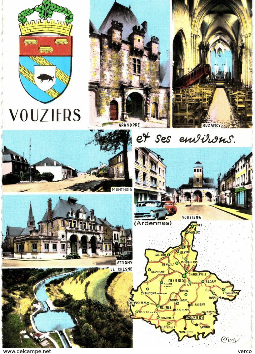 Carte POSTALE  Ancienne de VOUZIERS