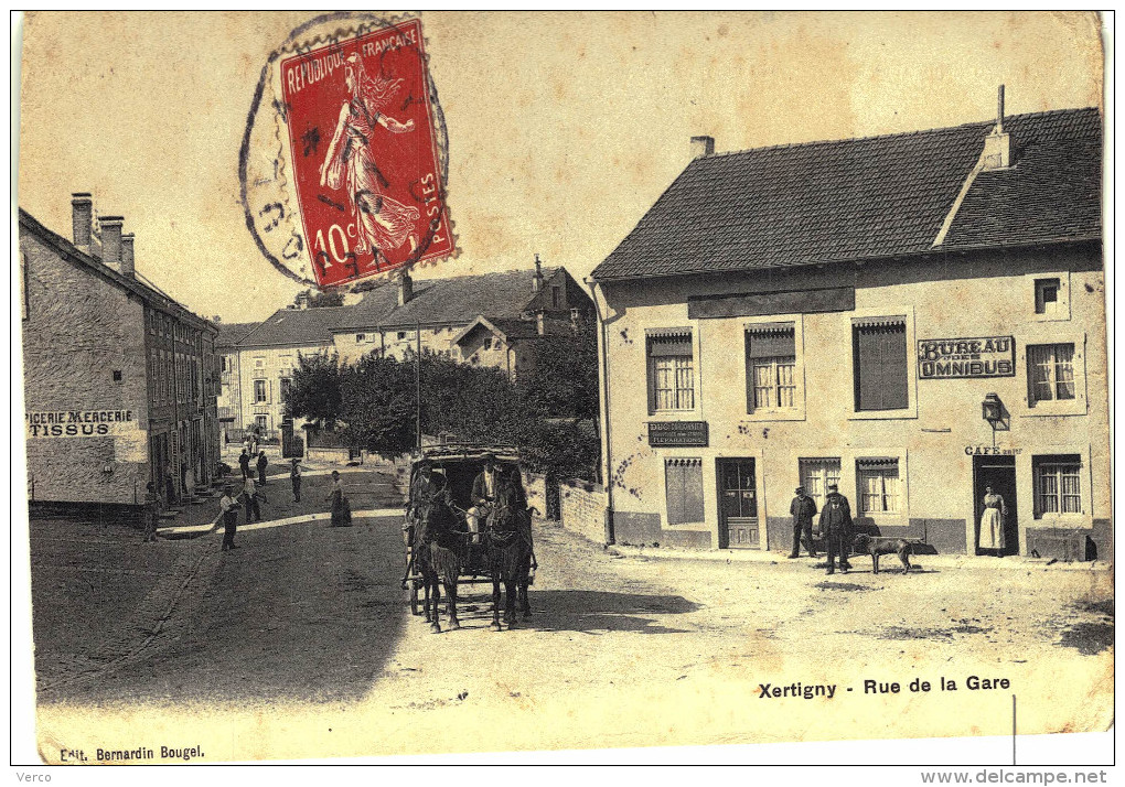 Carte Postale Ancienne de XERTIGNY