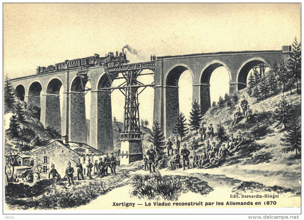 Carte Postale Ancienne de XERTIGNY