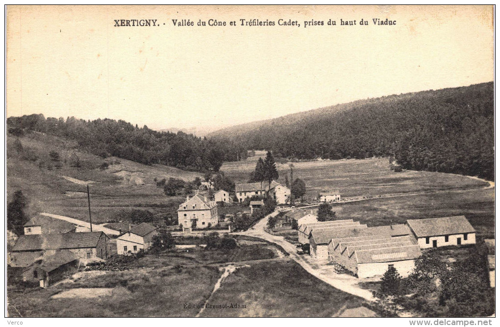 Carte Postale Ancienne de XERTIGNY