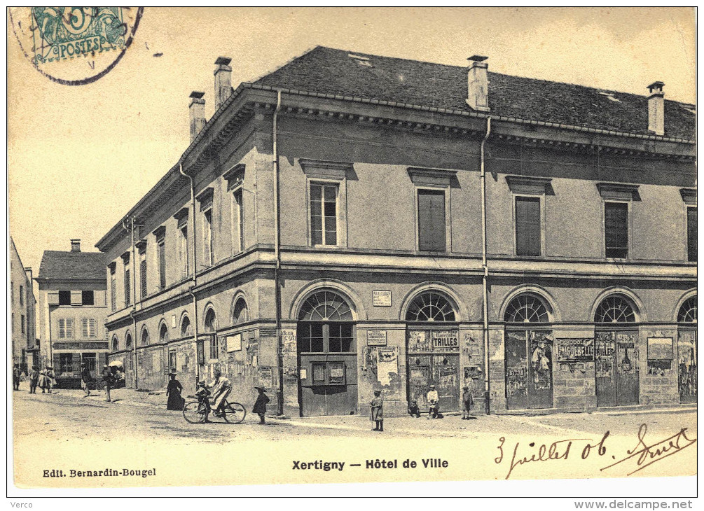 Carte Postale Ancienne de XERTIGNY