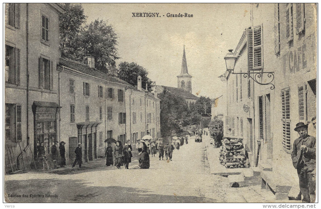 Carte Postale Ancienne de XERTIGNY