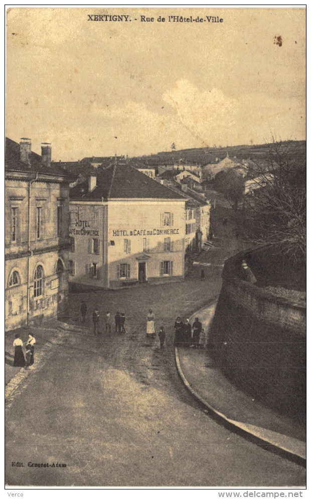 Carte Postale Ancienne de XERTIGNY