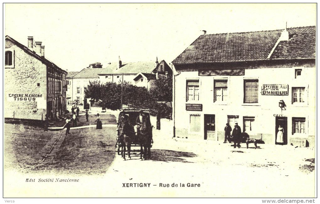 Carte Postale Ancienne de XERTIGNY