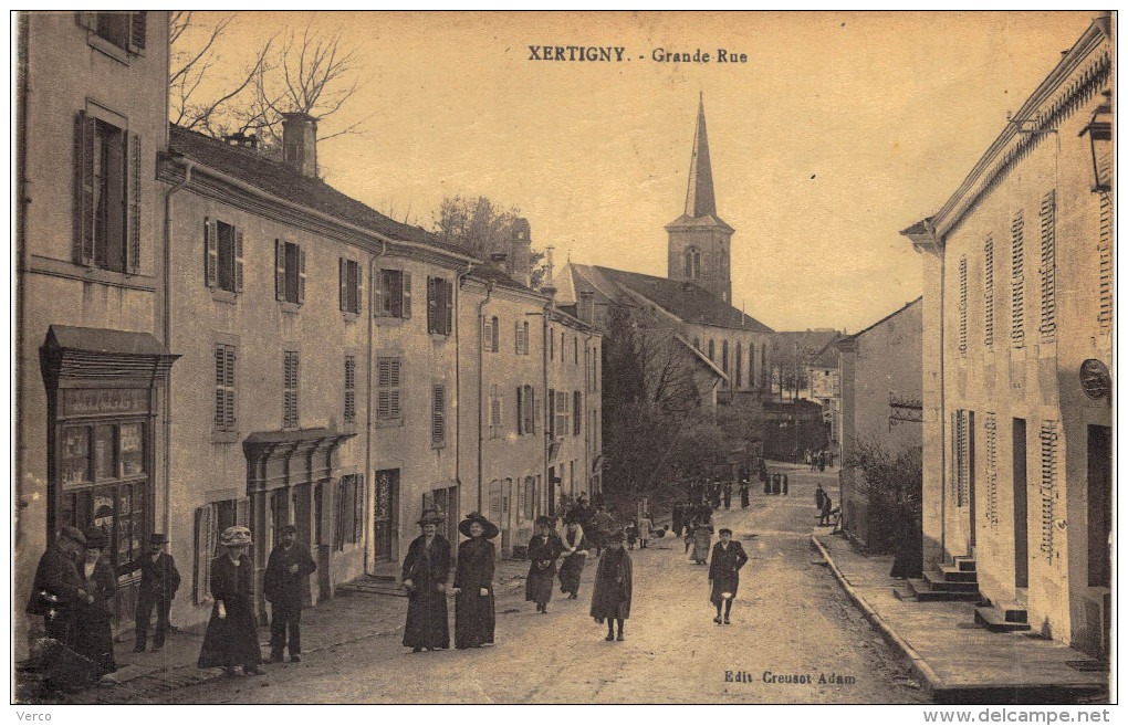 Carte Postale Ancienne de XERTIGNY