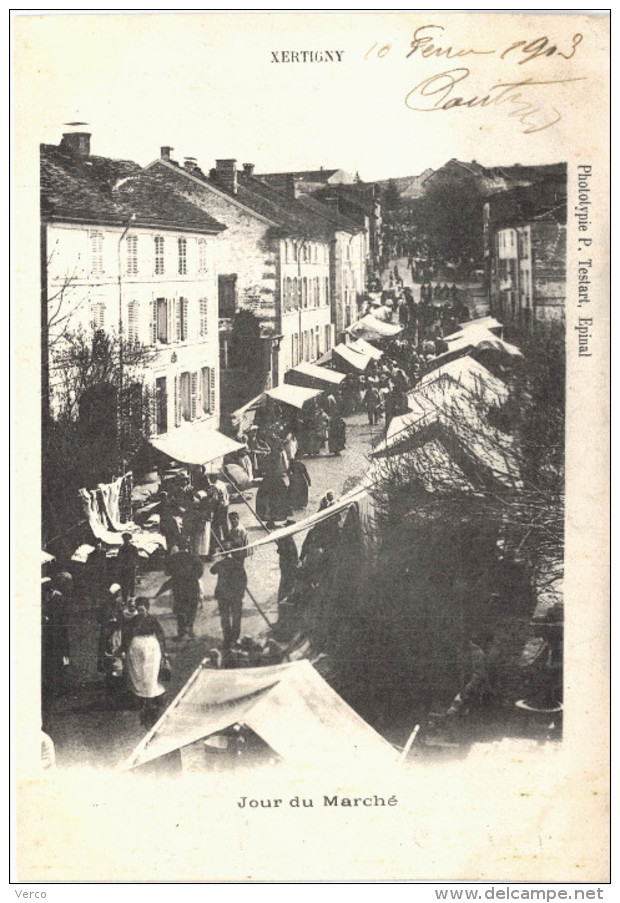 Carte Postale Ancienne de XERTIGNY