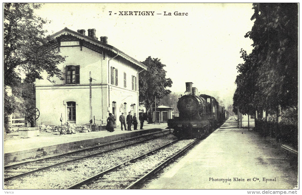 Carte Postale Ancienne de XERTIGNY