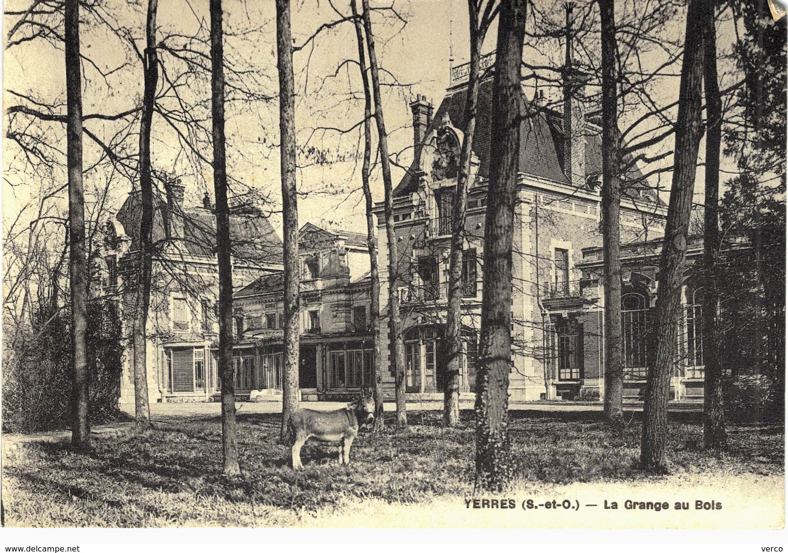 Carte POSTALE Ancienne de YERRES - La grange aux bois