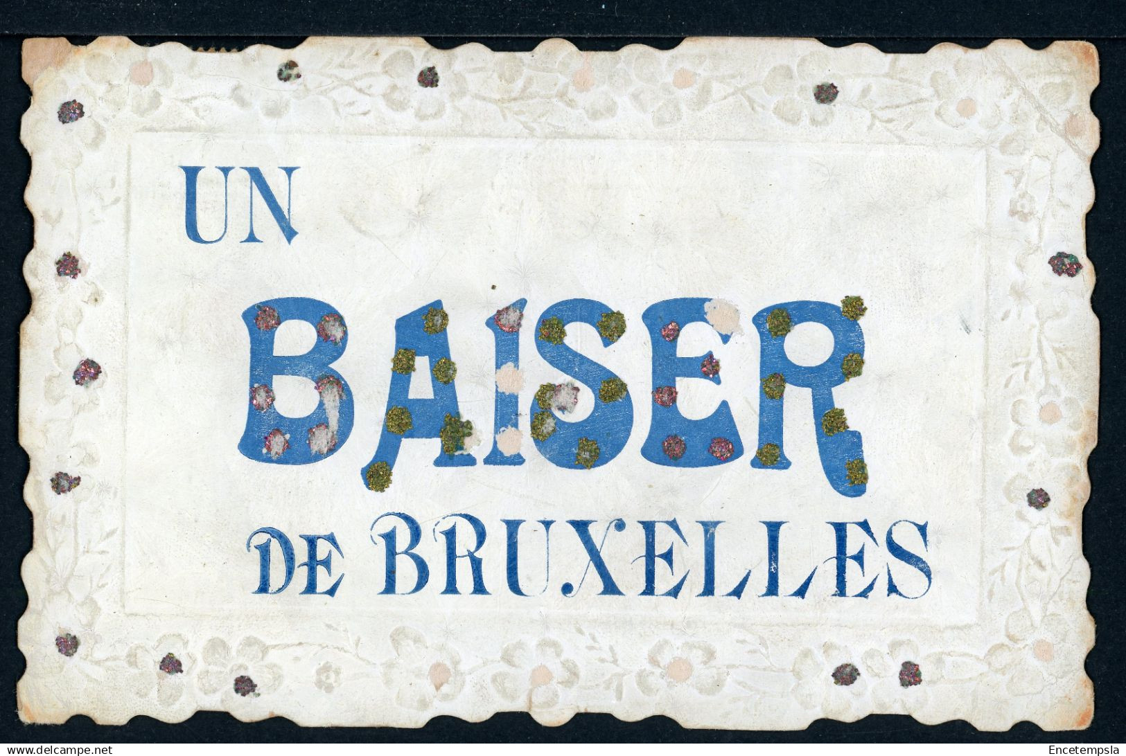 Carte postale - Belgique - Bruxelles - Un Baiser de Bruxelles (CP25693)