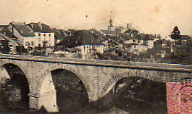 carte postale  de  La Roche sur Foron -- Pont