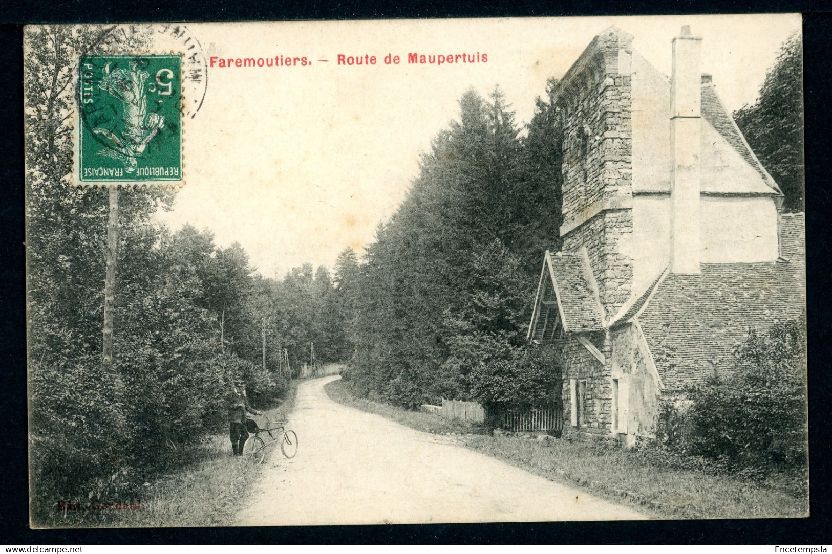 Carte Postale - France - Faremoutiers - Route de Maupertuis (CP25436OK)