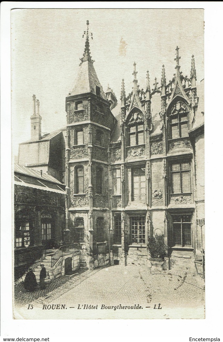 Carte Postale -  FRANCE - Rouen - Hôtel Bourgtheroulde - S1314