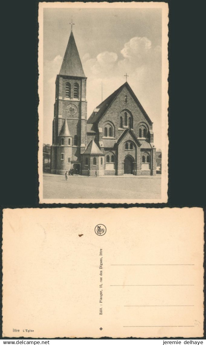 Carte postale - Ittre : l'église