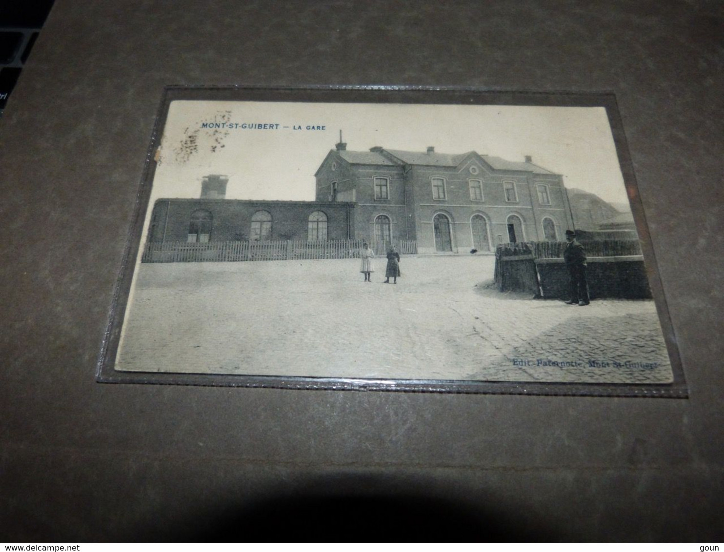 Carte postale Mont St Guibert la gare Mont Saint Guibert