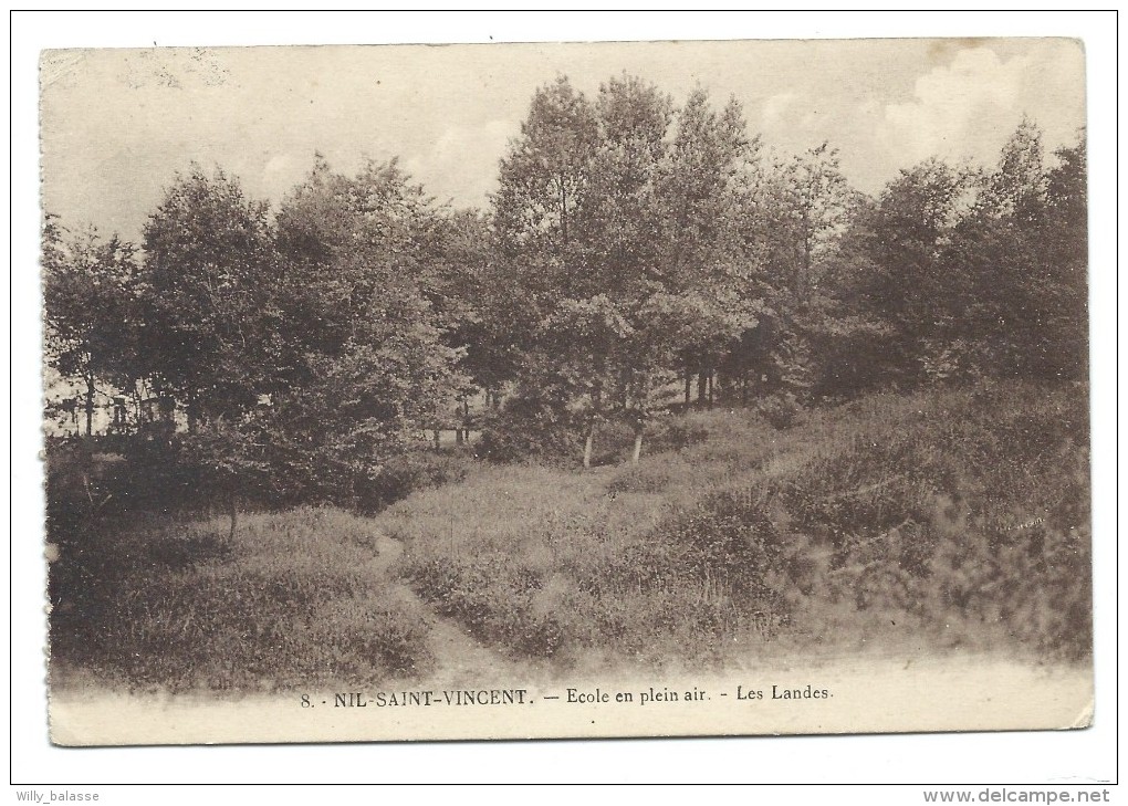 Carte Postale - NIL SAINT VINCENT - Ecole en plein air - Les Landes - CPA  //