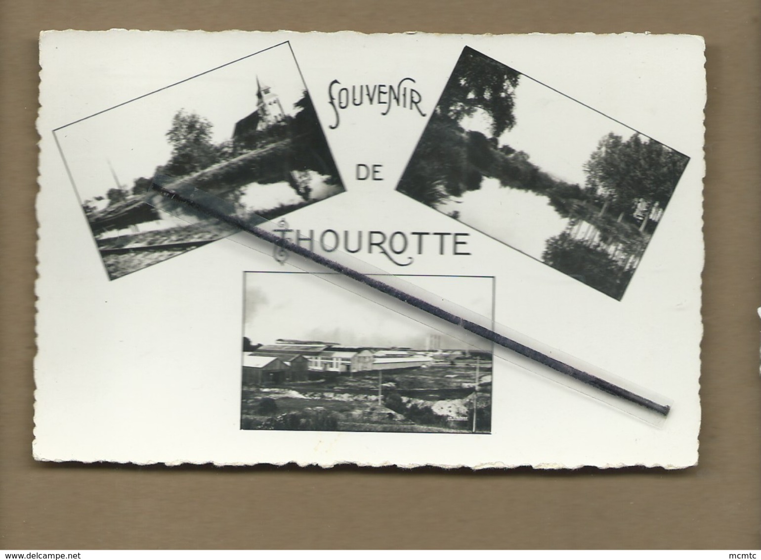 Carte - Souvenir de Thourotte -  Divers Aspects de Thourotte -(Oise)  ( multivue , multivues )