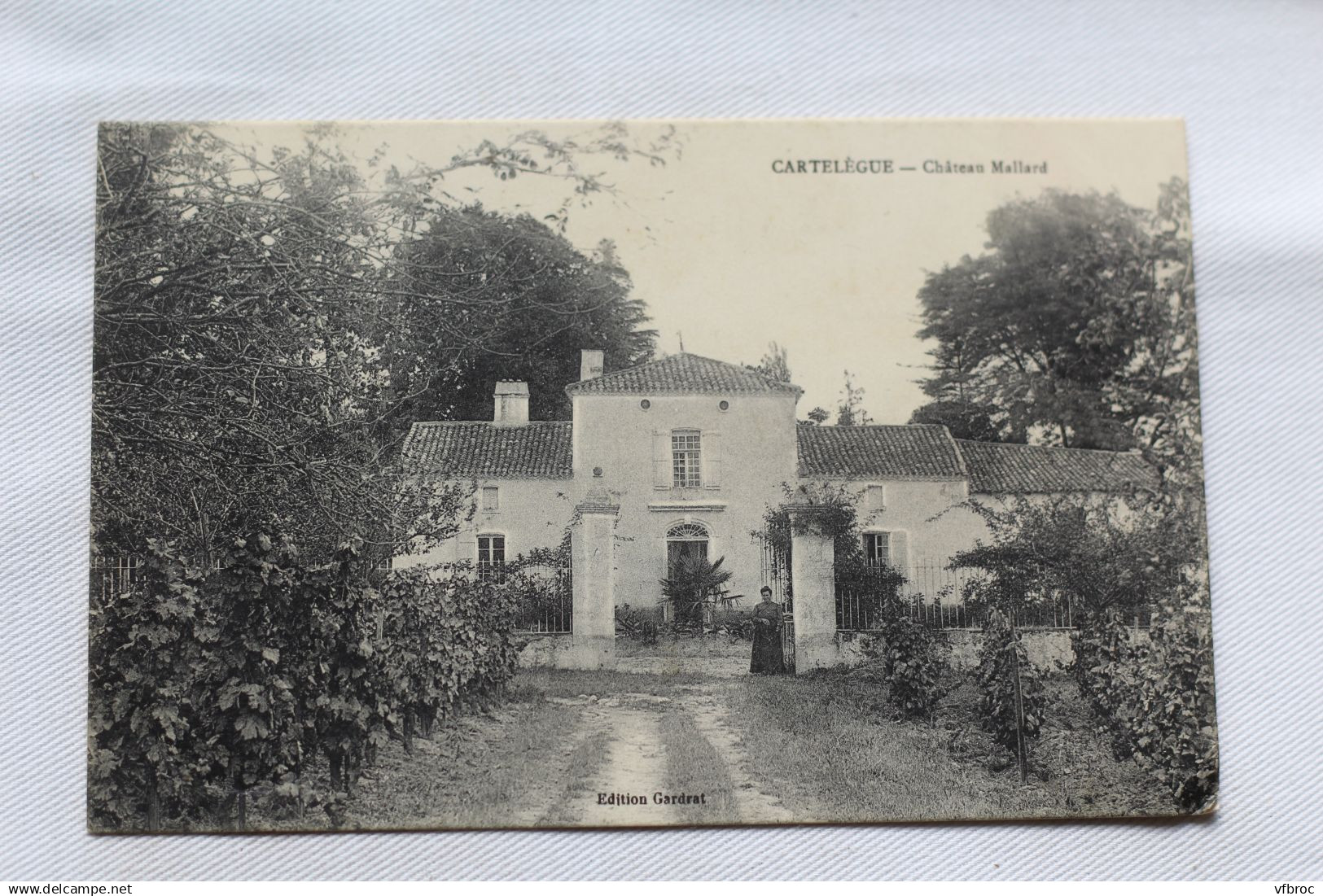 Cartelègue, château Mallard, Gironde 33