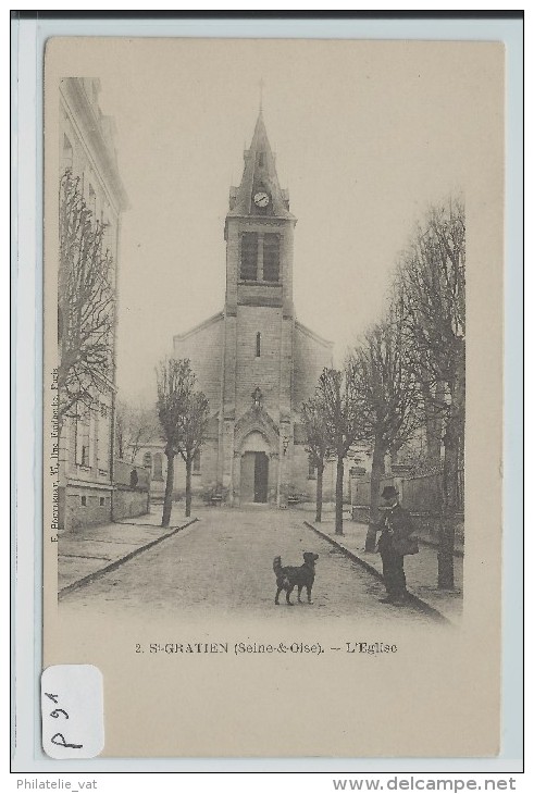 CARTES POSTALES SAINT GRATIEN  L EGLISE