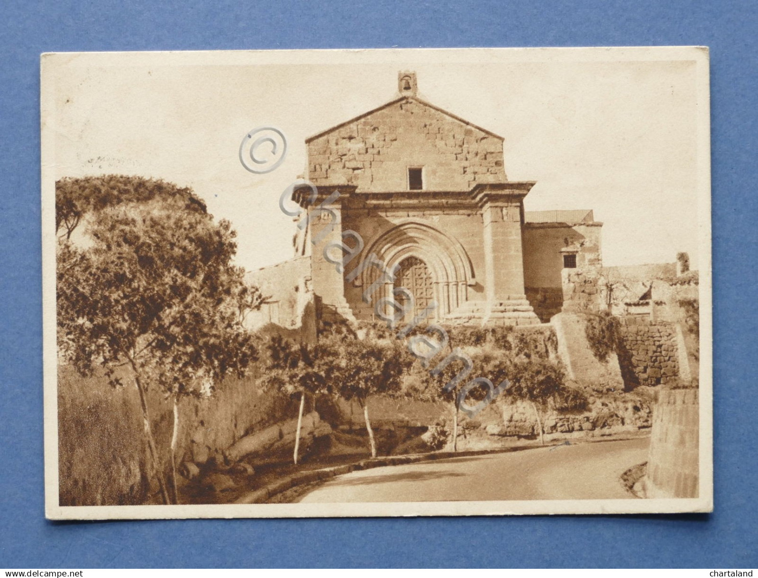 Cartolina Agrigento - Chiesa di S. Nicolò - 1951