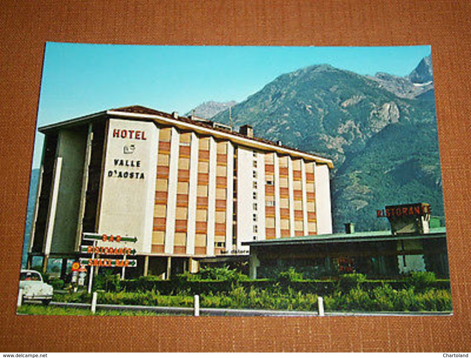 Cartolina Aosta - Hotel Valle d' Aosta 1970 ca